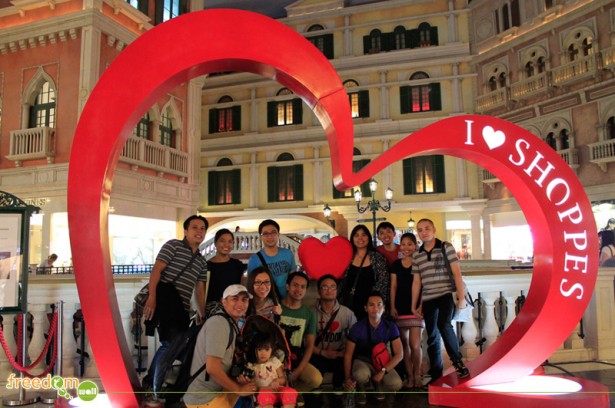 Group pic at the Venetian Macau