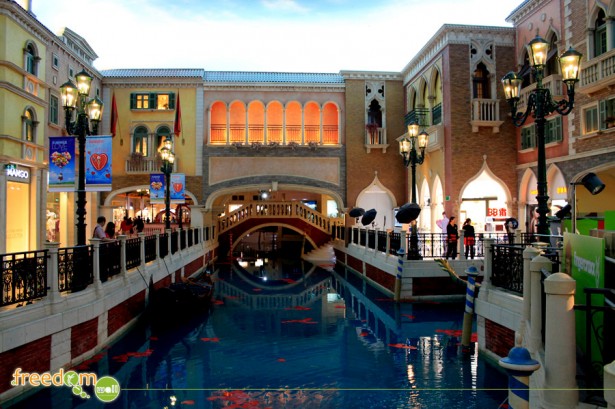 The Grand Canal of the Venetian Macau