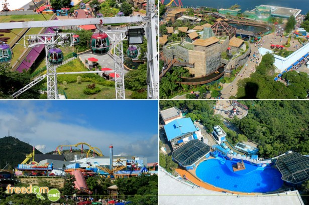 The 360° view of the Ocean Park
