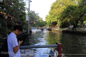 Khlong Boat in Saeh Seap canal