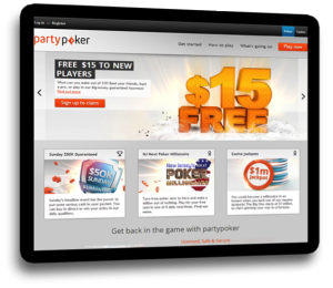 party poker banner