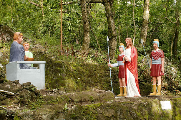 Camiguin Stations of the Cross: Jesus is condemed to death