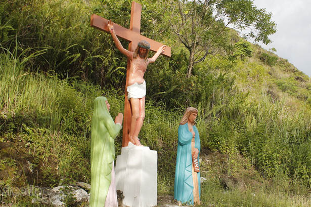 Camiguin's stations of the cross: Jesus dies on the cross
