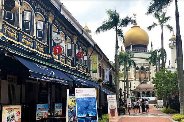 A beautiful alley of Kampong Glam