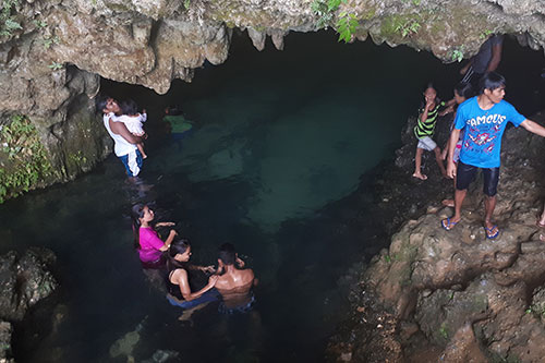 Hitoog Cave in Matalom, Leyte