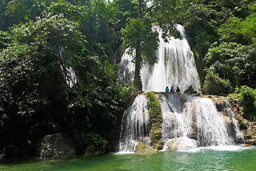 Karap-agan Falls in Sitio Mahayahay in Barangay