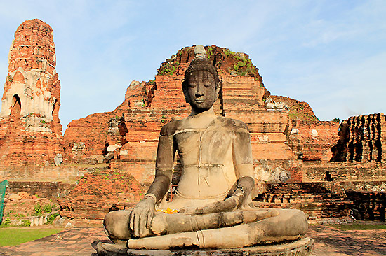 Wat Maha That or the “Monastery of the Great Relic” of Ayutthaya