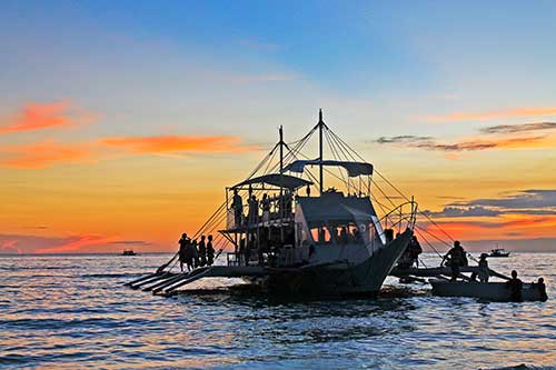 Boracay boat tour