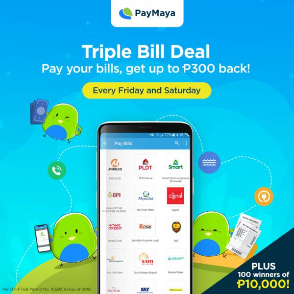  Meralco, PLDT, Smart, Pag-IBIG and other bills? Don't pay cash, PayMaya! 