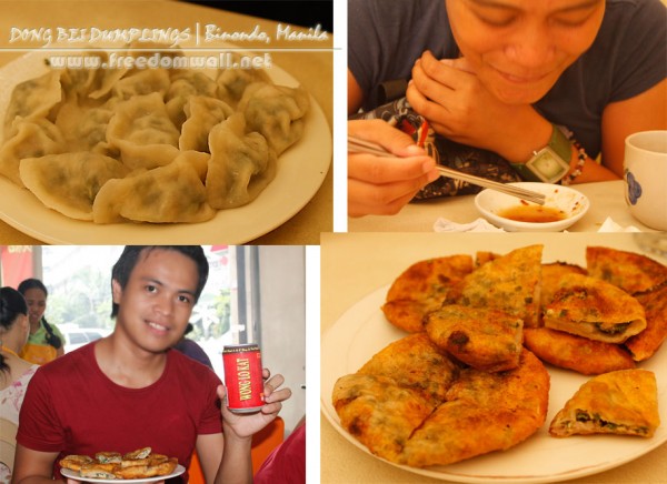 dong bei dumplings kuchay and fried pancake dumpling