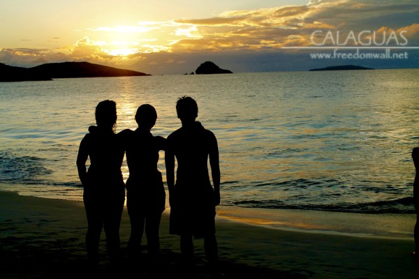 Silhouette of Joana, Lyndi, and Ken