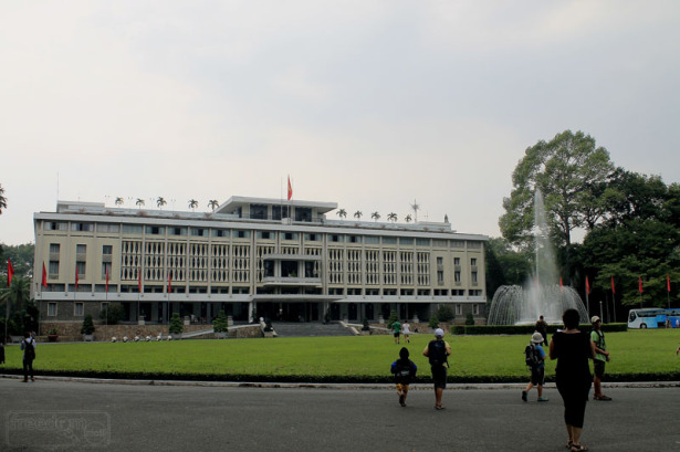 Shutter Gallery: The Reunification or Independence Palace - Freedom Wall